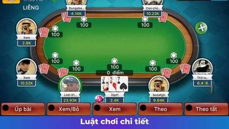 Luật chơi chi tiết